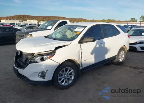2020 Chevrolet Equinox Fwd Ls из США, поврежденный, VIN 3GNAXHEV2LS503004